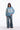 Silver Blue 07 Varsity V-Neck Sweatshirt - BonkersCorner