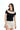 Black Choker Off Shoulder Top - BonkersCorner