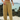 Beige Faded Loose Fit Pants - BonkersCorner