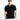 Black Cable Knit Polo - BonkersCorner