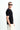 Black Cable Knit Polo - BonkersCorner