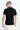 Black Cable Knit Polo - BonkersCorner