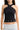 Black Cross Halter Neck Top - BonkersCorner