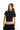 Black Cyber Cut-Out Top - BonkersCorner