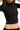 Black Cyber Cut-Out Top - BonkersCorner