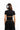 Black Cyber Cut-Out Top - BonkersCorner