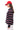 Black Ember Stripe Rugby Polo - BonkersCorner