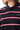 Black Ember Stripe Rugby Polo - BonkersCorner