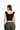 Black Front Ruched Top - BonkersCorner