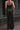 Black Pinstriped Loose Fit Trousers - BonkersCorner