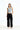 Black Static Cargo Pants - BonkersCorner