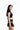 Black Tie-Back Crop Top - BonkersCorner