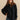 Black Void Knit Hoodie - BonkersCorner