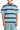 Blue Bandit Stripe Oversized T-shirt - BonkersCorner