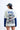 Blue Line Drift Long Sleeve T-shirt - BonkersCorner