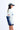 Blue Line Drift Long Sleeve T-shirt - BonkersCorner