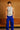 Blue On The Go Joggers - BonkersCorner