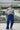 Blue On The Go Joggers - BonkersCorner