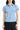 Blue Verticle Stripes Clinched Waist Shirt - BonkersCorner