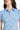 Blue Verticle Stripes Clinched Waist Shirt - BonkersCorner