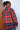 Bonkers corner_ Red-blue checkered oversized shirt_09