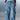Blue Indigo Cargo Denim Pants - BonkersCorner