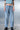 Chalk Wash Indigo Straight Fit Jeans - BonkersCorner