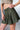Olive Denim Decode Skirt - BonkersCorner