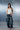 Tinted Blue Cargo Denim Pants - BonkersCorner