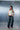 Tinted Blue Cargo Denim Pants - BonkersCorner