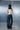 Tinted Blue Cargo Denim Pants - BonkersCorner