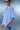 Blue and White Stripe Shirt - BonkersCorner