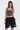 Ombre Blue Polyamide Square Neck Top - BonkersCorner