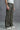 Olive Sporty Deconstructed Loose Pants - BonkersCorner
