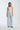 Light Blue Striped High Rise Pant - BonkersCorner