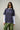 Navy Rush Stripe Oversized T-shirt - BonkersCorner