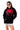 Web Crest Black Hoodie - BonkersCorner