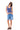 Blue Soft Fade Ribbed Tank - BonkersCorner