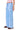Frosted Blue Wide-Leg Sweatpants - BonkersCorner