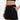 Black Elastic Bermuda Shorts - BonkersCorner