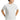 Zigzag White Knit T-shirt - BonkersCorner