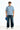 Blue Ease Relaxed Fit Jeans - BonkersCorner
