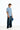 Blue Ease Relaxed Fit Jeans - BonkersCorner