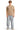 Beige Relaxed Fit Knit T-shirt - BonkersCorner
