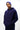 Navy Blue Wear A Hug Oversized Hoodie - BonkersCorner