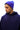 Navy Blue Wear A Hug Oversized Hoodie - BonkersCorner