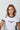 Bookworm Energy White Baby Tee - BonkersCorner