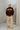 Brown Retro Half-Zip Sweatshirt - BonkersCorner