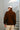 Brown Retro Half-Zip Sweatshirt - BonkersCorner
