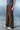 Brown Sporty Deconstructed Loose Pants - BonkersCorner